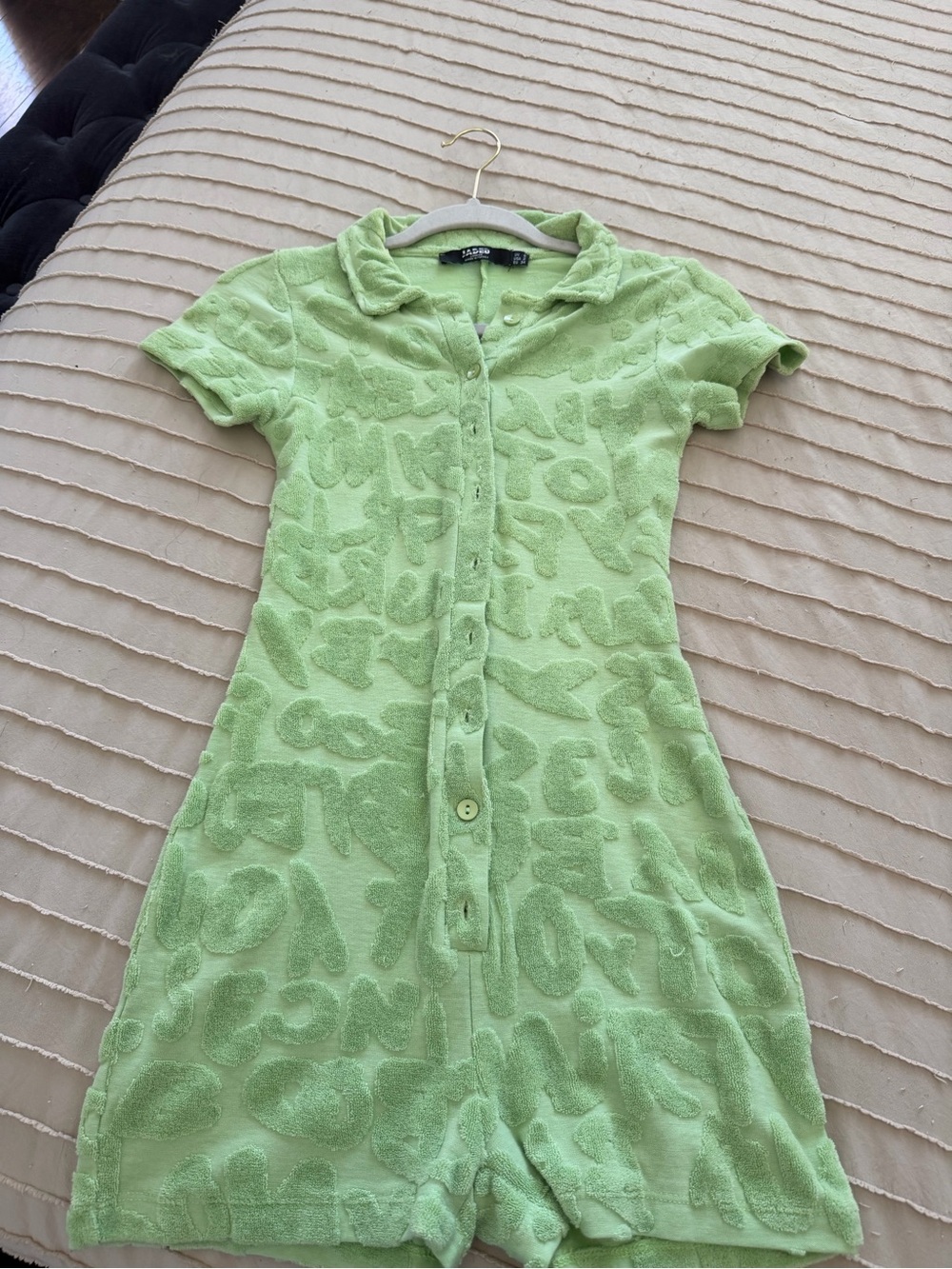 Jaded London Lime Green Romper
